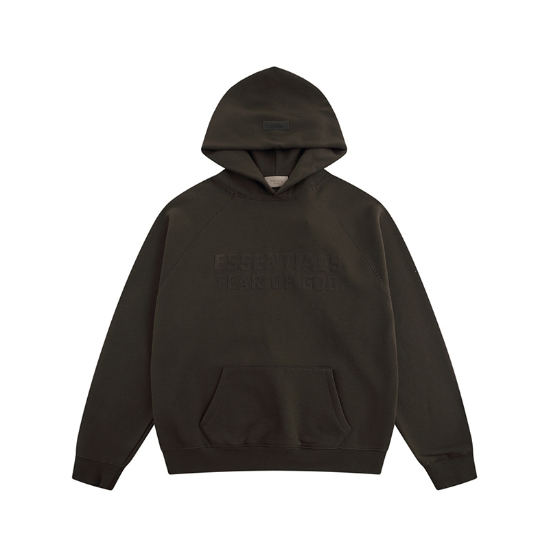 Fear of God Essentials Sweater Cotton Logo Black