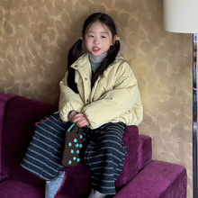 【10.30号前发货】2025泡塔冬装新款女童保暖立领上衣外套-98092