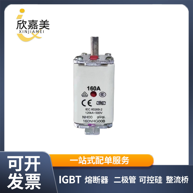 160NHG00B 快速熔断器  保险丝 电子元器件库存充足量大价优