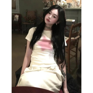 ��ʽ�������Ů�ļ��¿�����ӡ����ɫ����t�������@�ݴ��������