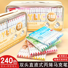 ����8109ֱҺʽ˫ͷ��ϩ���˱ʿɵ�ɫ��͸ֽdiy����Ϳѻ��������