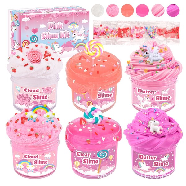 Amazon TK Supermarket Crystal Mud Slime Slime Jelly Mud Poke Mud…