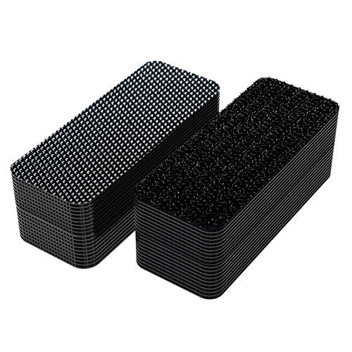 Strong adhesive Velcro car double-sided traceless self-adhesive tape adhesive strip car mat anti-running fixed adhesive buckle
