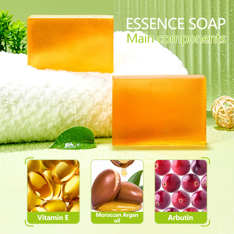 Agam Oil GuanJing Hand Facial Cleansing Brightening Mild Moisturizing essence Soap_voghion.com