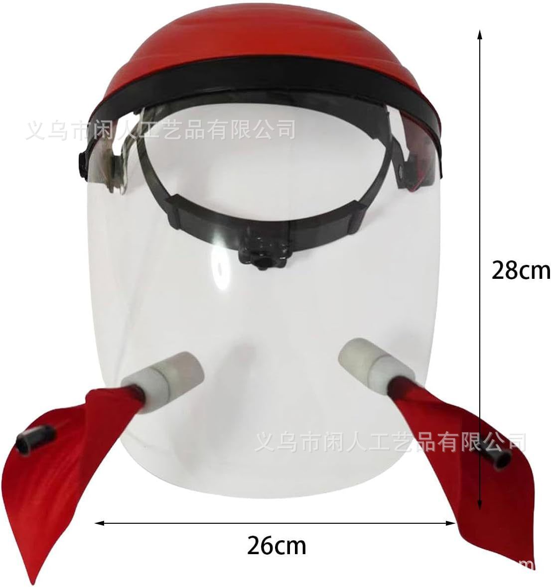 헬멧 새 모이통(A-2 빨간색 꽃 모델)