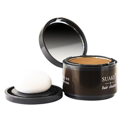 Hairline powder fills shadow, repairs and contours, long-lasting waterproof and sweat-proof high-gloss powder, black forehead and sideburns re-hairing artifact