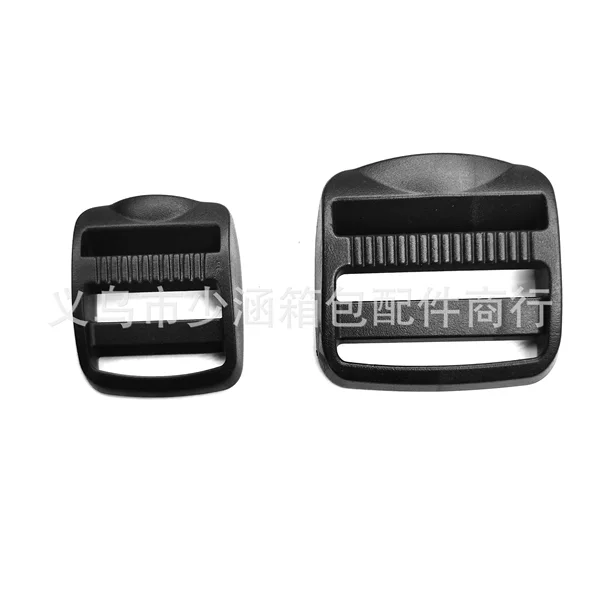 Manufacturers 20~38mm plastic curved buckle bag buckle bag backpack webbing adjustment four-gear buckle supply