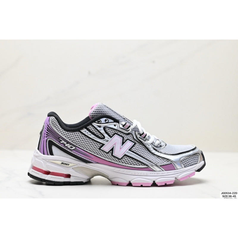 莆田クロスボーダー 2025 新色 NB740 男性と女性のレトロな軽量通気性多用途カジュアルお父さんスニーカー|undefined