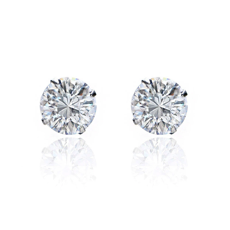 Эксель Sophisticated fashionable small minimalistic zirconium, серьги