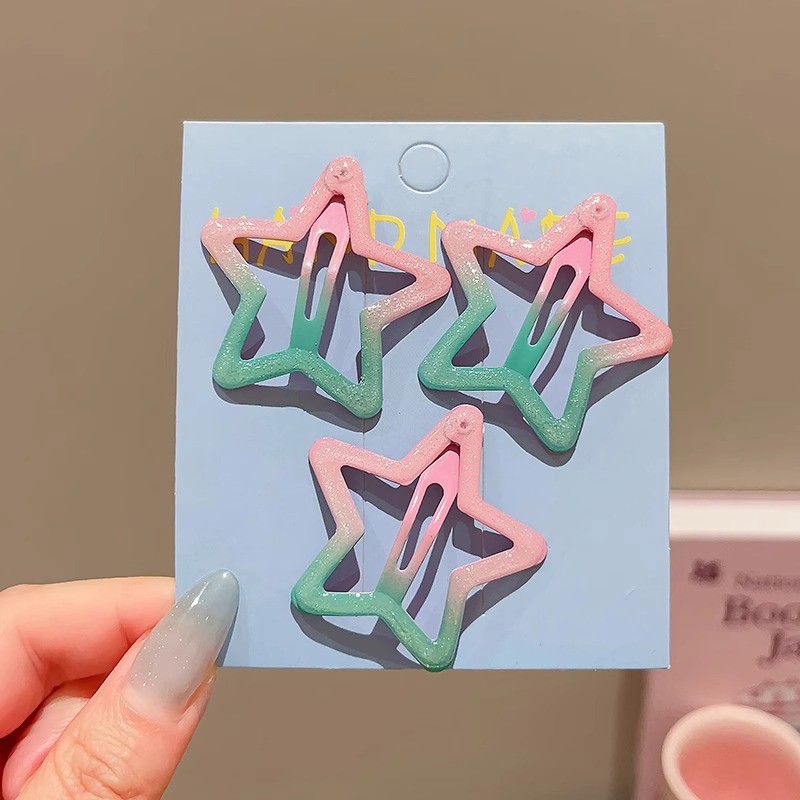 Gradient pink and green-3 piece set