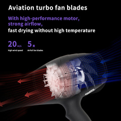 Hair dryer 9110 high power ionic beauty salon hair dryer home cold and hot air hair salon dryer hair dryer that does not damage hair