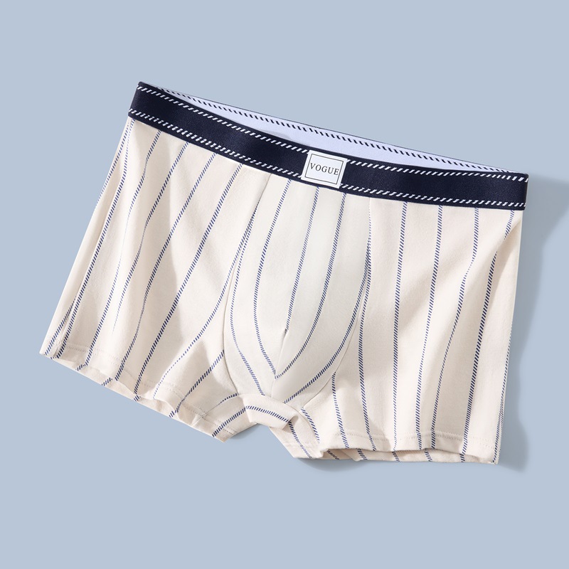 Ropa interior para hombres pantalones de cuatro esquinas antibacterianos de algodón puro pantalones cortos bóxer para adolescentes transpirables de verano cabeza ropa interior para niños algodón