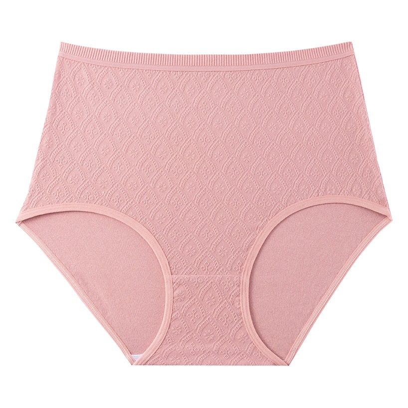 Más el tamaño de la ropa interior de las mujeres entrepierna de algodón antibacteriano de algodón puro de primavera y otoño dulce puro deseo calzoncillos cortos cabeza grasa mm200kg