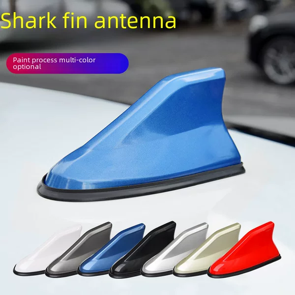 Car shark fin antenna second-generation antenna tail modification dedicated with signal radio antenna decoration hole-free