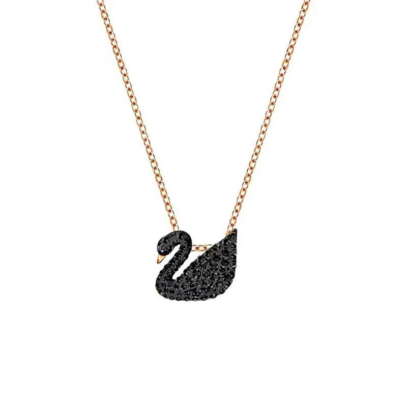 Swarovski, лебедь, ожерелье, подвижный кристаллический подвес, цепочка для ключей сумки, оптовый