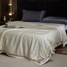 轻奢2026新款高支全棉蚕丝被镂空款绫系列【柞蚕丝填充可质检】