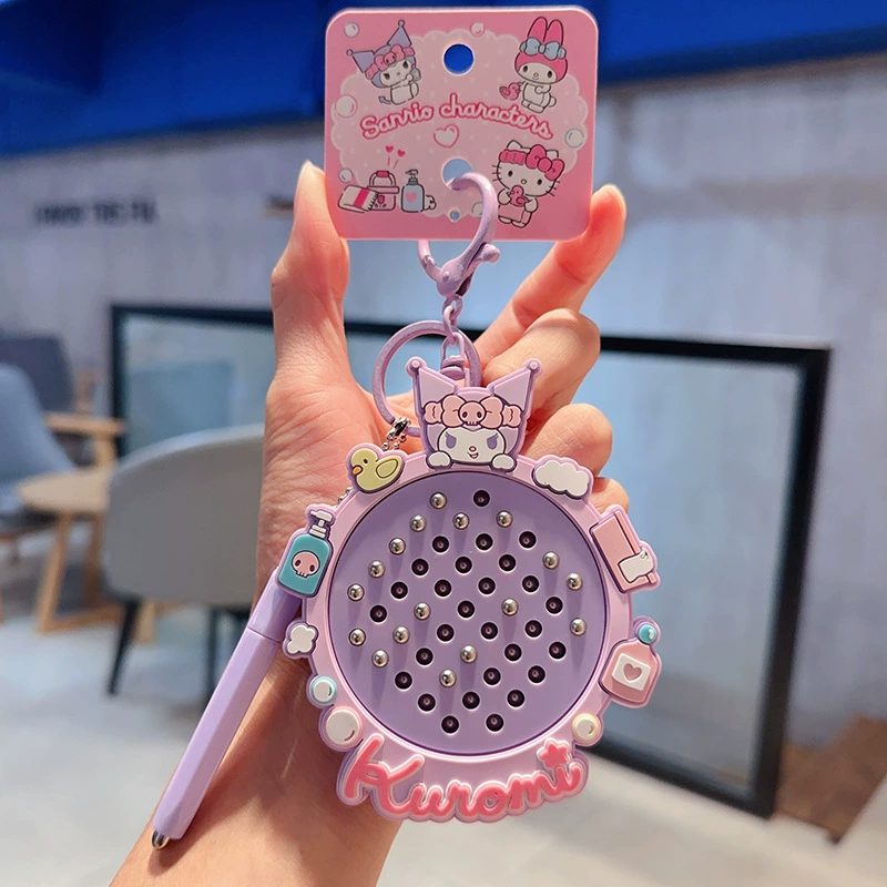 Плюшевый брелок Sanrio Hello Kitty, оригинал, мягкая подвеска 11×7.5 см, коллекционный талисман