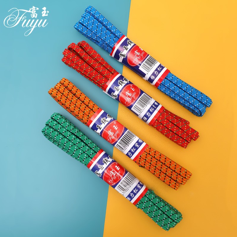 富裕牌 进口双层松紧带 0.6cm 3花进口