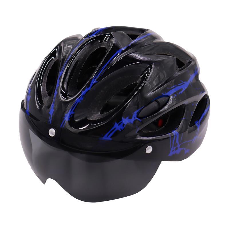 Gafas de bicicleta casco hombres y mujeres bicicleta de montaña bicicleta ciclismo equipo al aire libre casco