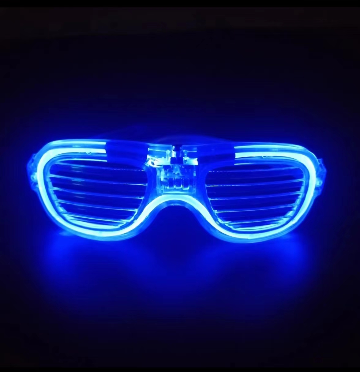 Gafas de persiana azul