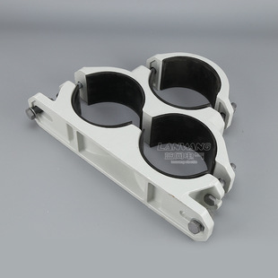 FJGPD glass fiber reinforced plastic three-core high voltage cable fixing clamp composite three-core cable clamp composite cable holding X20