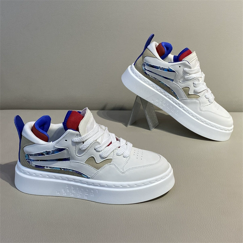 Summer low breathable trend universal white shoes for students