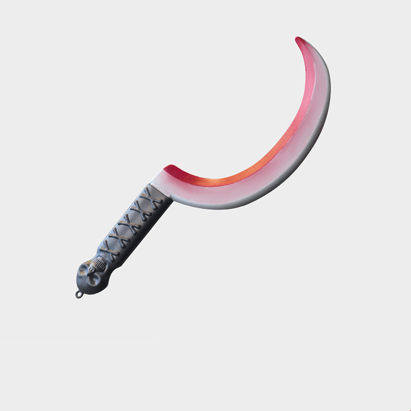 Cuchillo de Sangre de Simulación para Halloween de Plástico para Decoración y Cosplay
