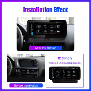�m��춊W�� Audi Q5/A4 2010-2017��׿carplay܇�d����һ�w�C