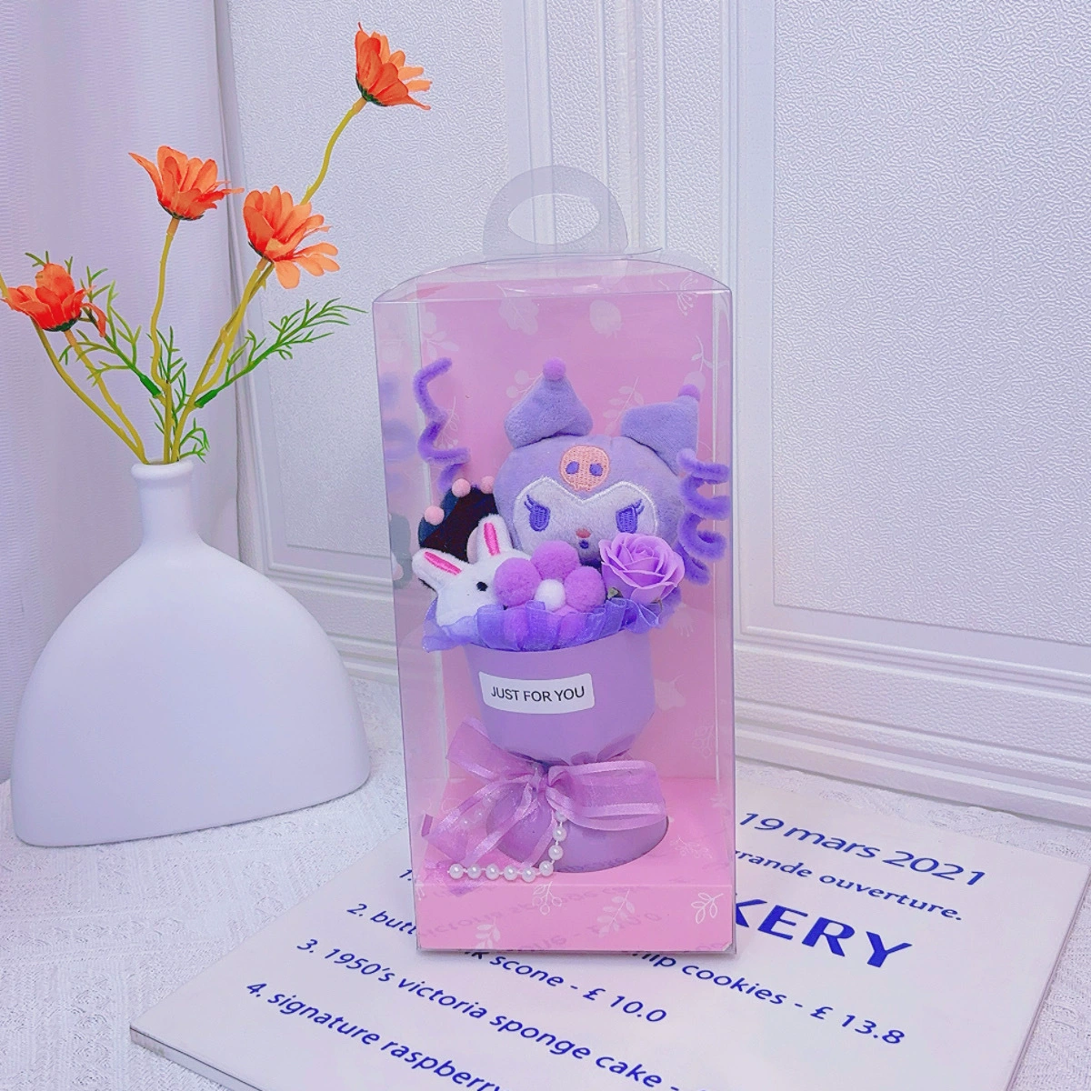 Hello Kitty, кукла, реалистичная подарочная коробка, букет, розы