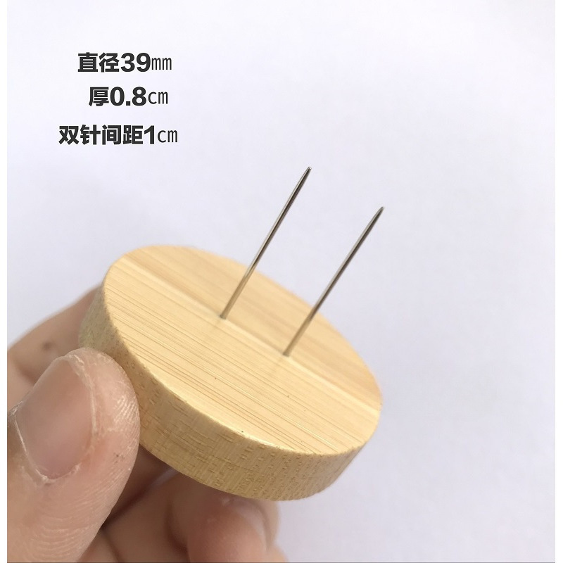 厂家直销实木娃娃玩偶站立带针女王毛线底座支架|undefined