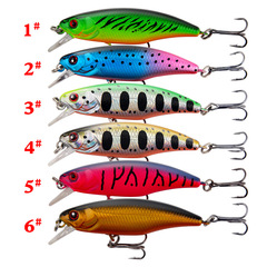 路亞餌 遠拋投沉水米諾4.3g/6cm響珠全泳層仿真假餌翹嘴鱸魚漁具