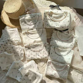 女童森系北欧风透气亲肤儿童秋衣秋裤家居服宝宝德绒打底睡衣套装