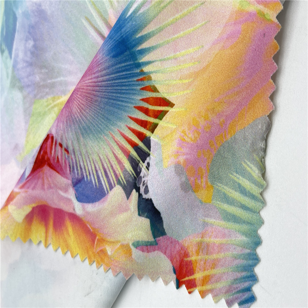 供应80/20涤氨高弹泳装面料 抗uv50+++++++