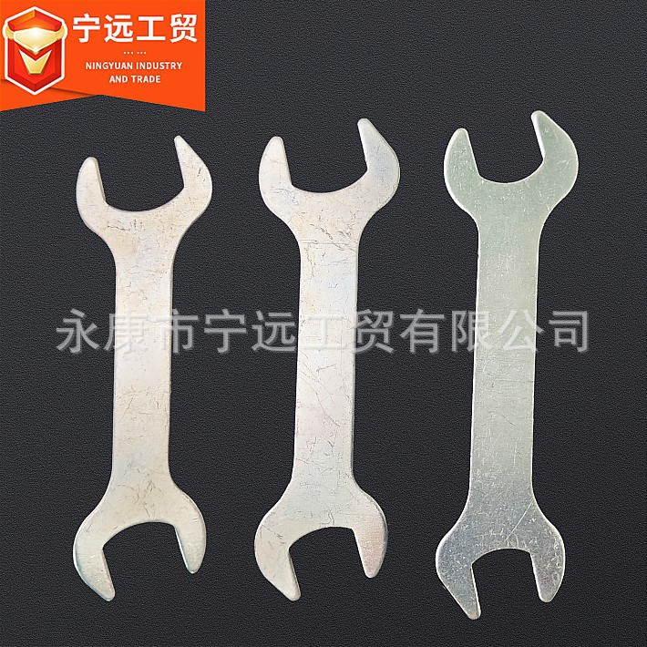 Llave de hierro al por mayor de fábrica, sujetador abierto, placa, hardware desechable, herramientas para el hogar, llave para muebles