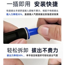 气管快速接头PU直通PG变径PE三通PEG气动高压快插汽接头6 8 10mm