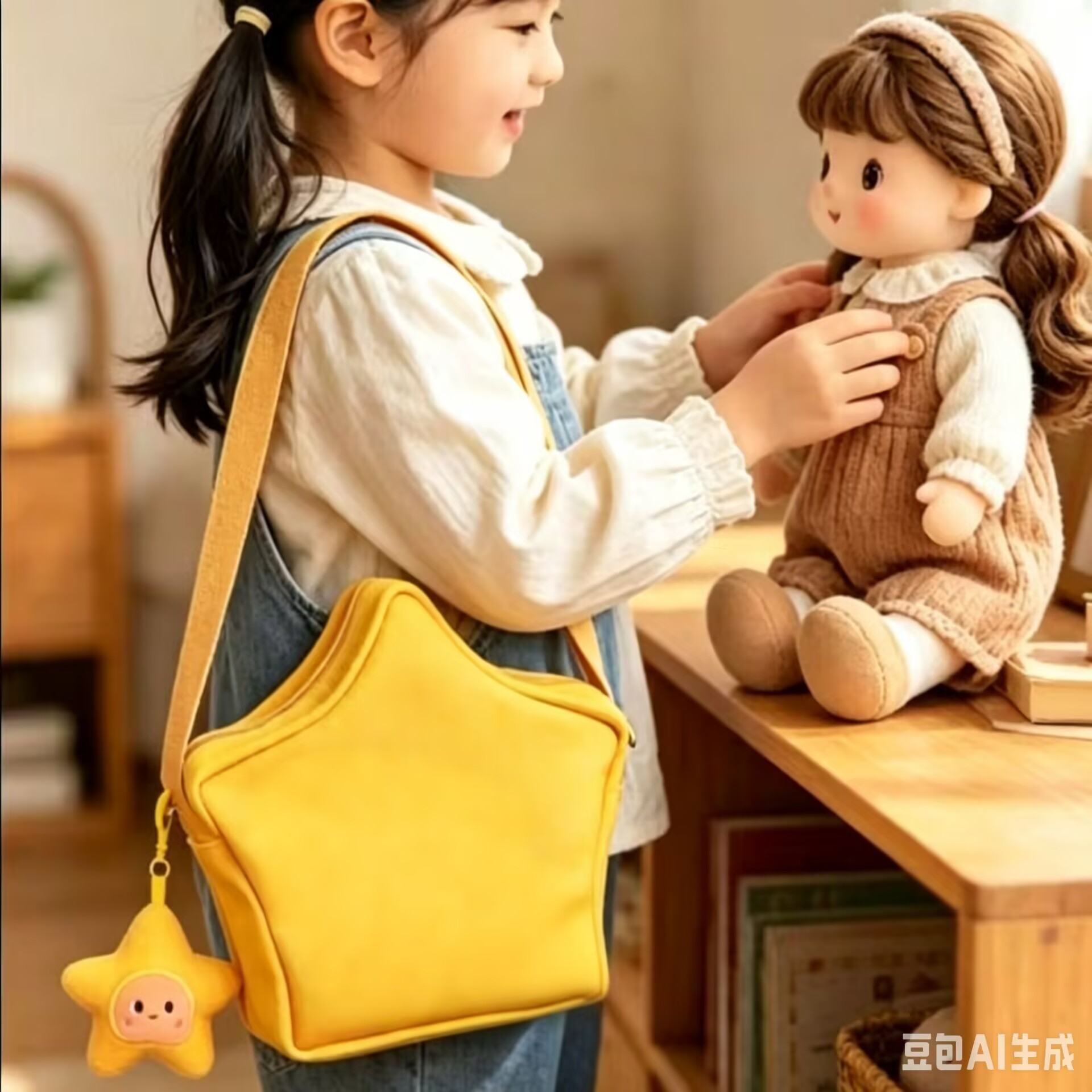 Children's Day Hot-Selling Star Children's Crossbody Bag 2026 New Stylish Small Backpack Gift Bag for Kids' Outings