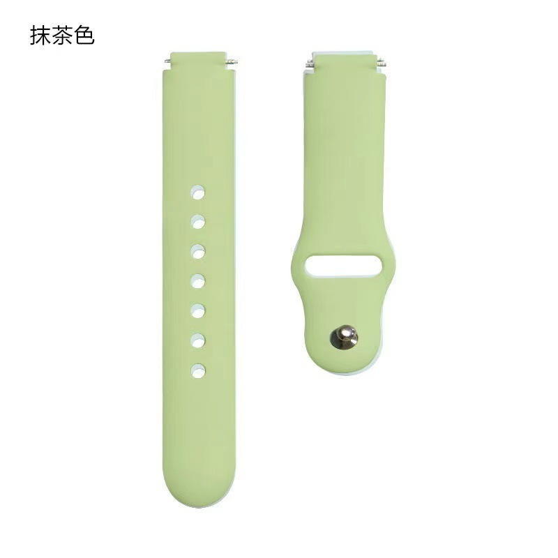 Xiaomi Huawei ブレスレット 7/8/9 ストラップアンチバックルソリッドカラーネイルバックルシリコン 12 ミリメートルユニバーサル交換リストバンドに適しています|undefined