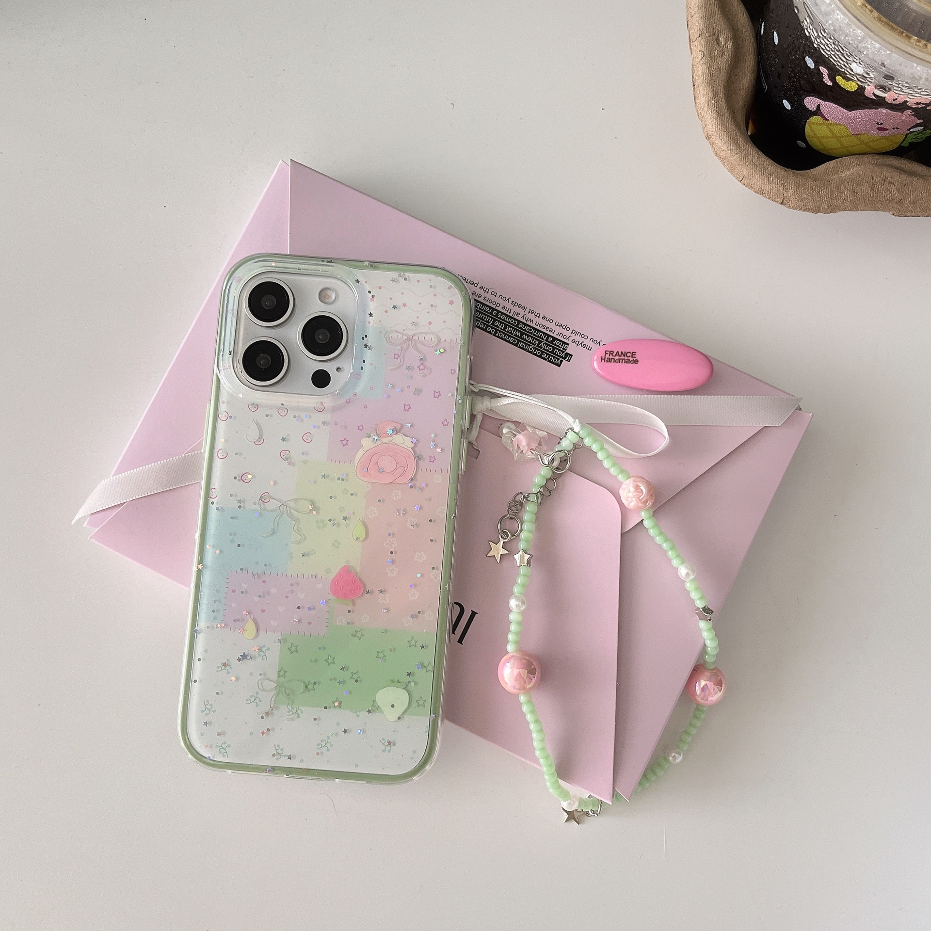 Pajarita de estrella de nicho para estuches para teléfono móvil 16ProMax 15/14 Nuevo estilo 13 femenino 15Pro brillo 16