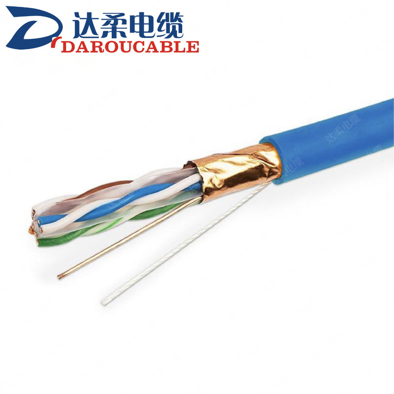 Engineering Big Data Signal Transmission Control Insulated Shielded Multi-Core Signal Cable Cat6 Super Category Six Drag Chain Cable