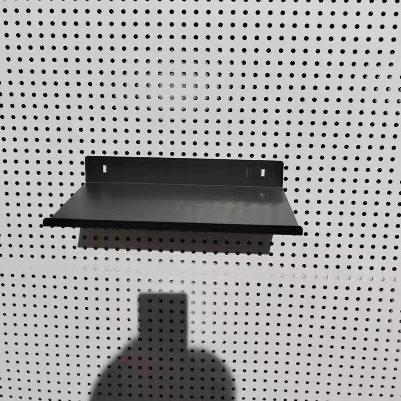 Accesorios de Estante para Tablero de Clavijas Metal Sin Clavos para Pared y Escritorio