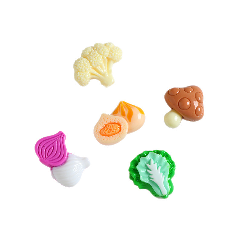 仿真微缩食玩火锅菜系列手工diy奶油胶水杯冰箱贴鞋扣树脂小配件|undefined