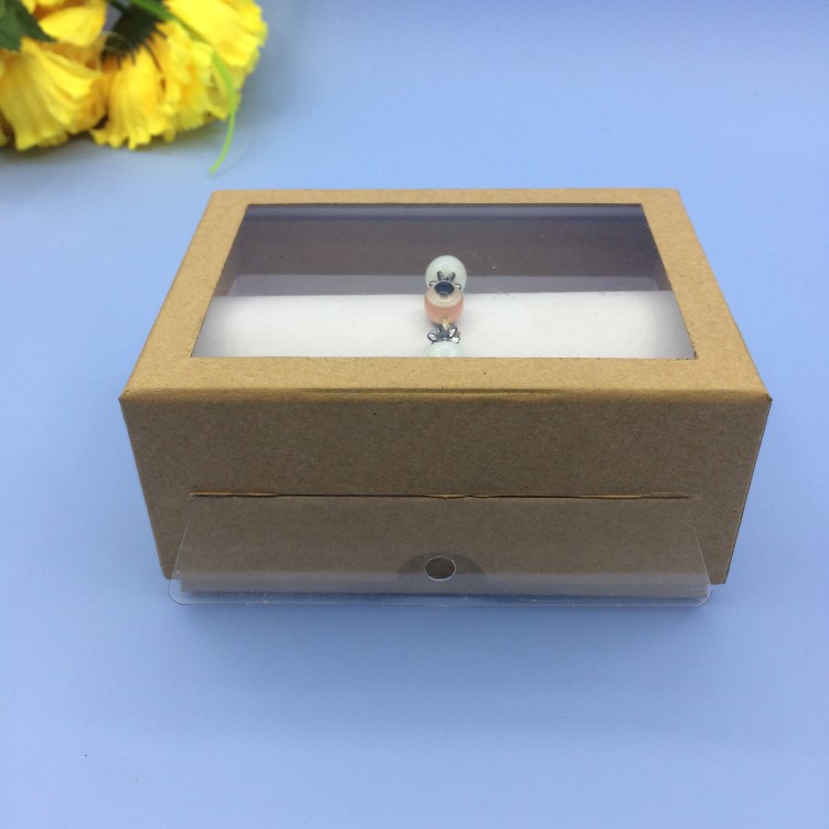 东莞礼品包装盒厂家纸质天窗手链收纳盒 手镯盒 翻盖项链首饰盒