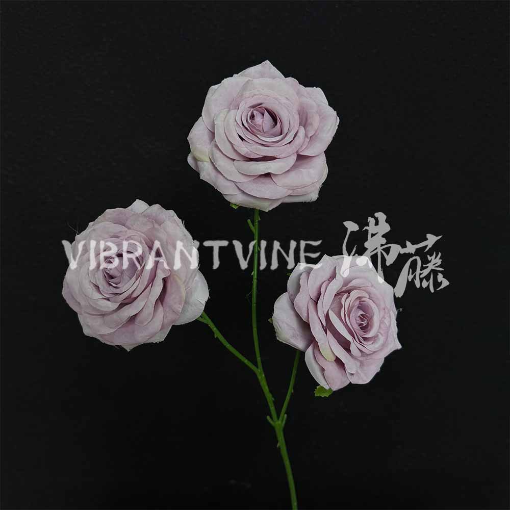 Flores artificiales moradas para decoración de bodas, arreglos de pasillo, techo, hotel, rosas, hortensias, decoración de suelo, arreglos florales, flores artificiales