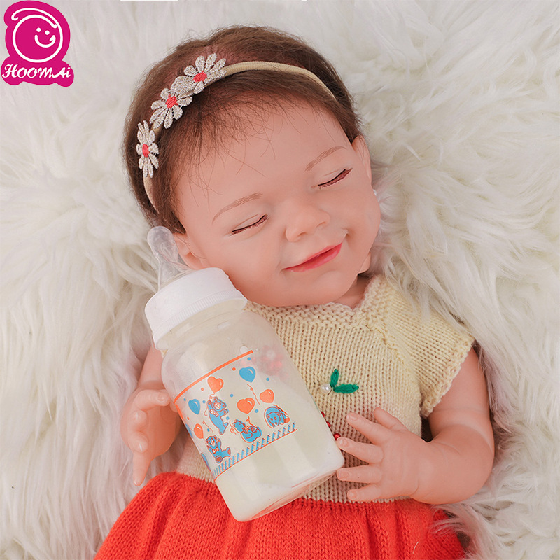 Nueva Llegada De abril renacer muñeca simulación muñeca renacer bebé pequeño Abril