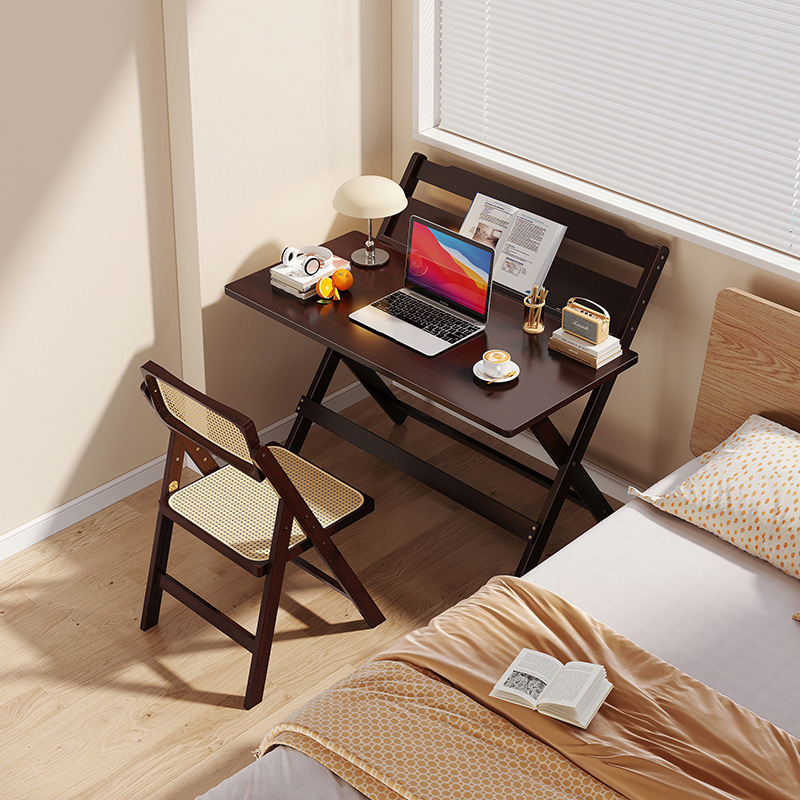 Folding Installation-Free Study Table Writing Table Student Adjustable Desk Home Simple Study Desk Computer Table