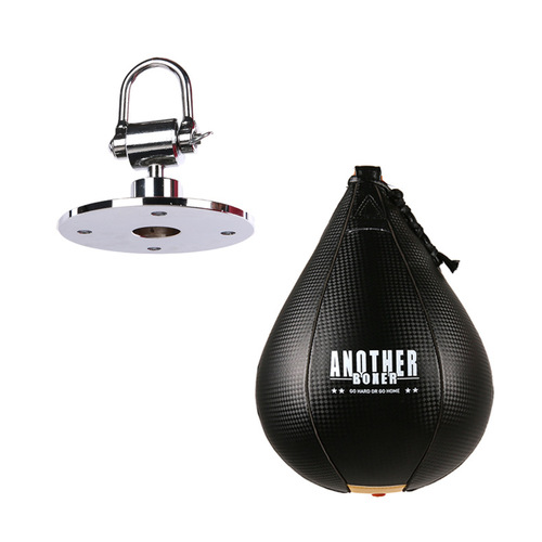 Boxing speed ball pear ball training speed use boxing ball mat pattern black speed ball can be matched with spinner