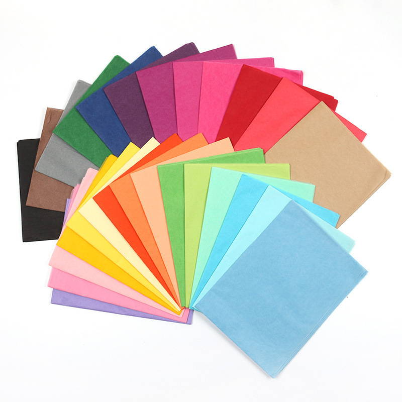 17g colored moisture-proof tissue paper for clothing isolation lining, gift box packaging, dust-proof wrapping paper 17g colored moisture-proof tissue paper for clothing isolation lining, gift box packaging, dust-proof wrapping paper