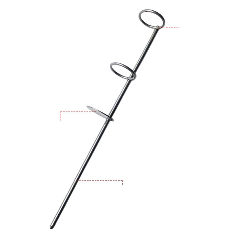 Одновилочный кронштейн с двойным кольцом морского стержня