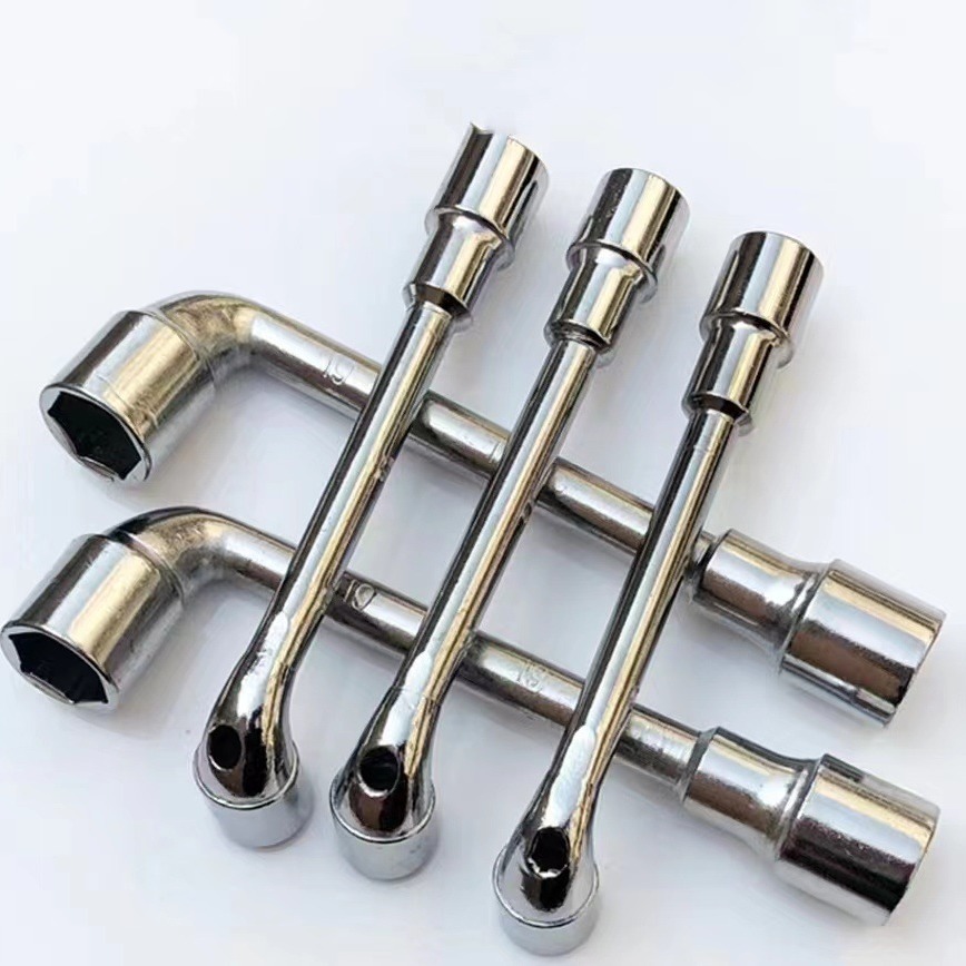 批发烟斗板手 8寸10寸12寸14寸15寸L形弯头套筒扳手汽修工具