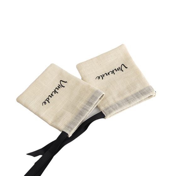 Direct Supply Bamboo Cotton Bag Bundle Drawstring Storage Bag Set Jewelry Flannel Bag Jewelry Play Bag